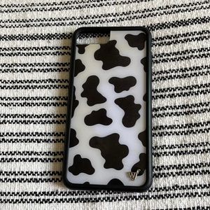 Cow print iPhone case. iPhone 8plus